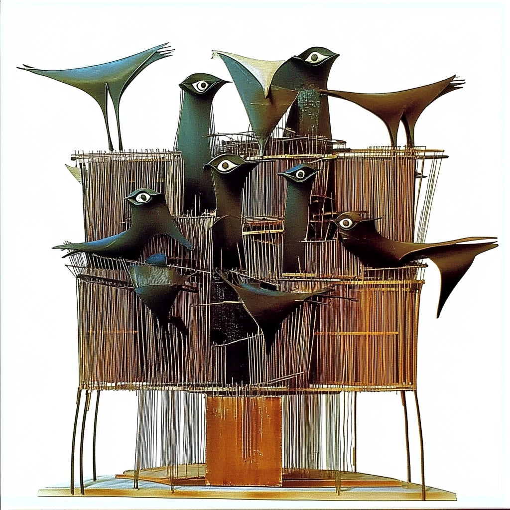 Bronze Arabian horse and figurative sculpture by Ahmed Allawi - Just Art Gallery Doha Qatar