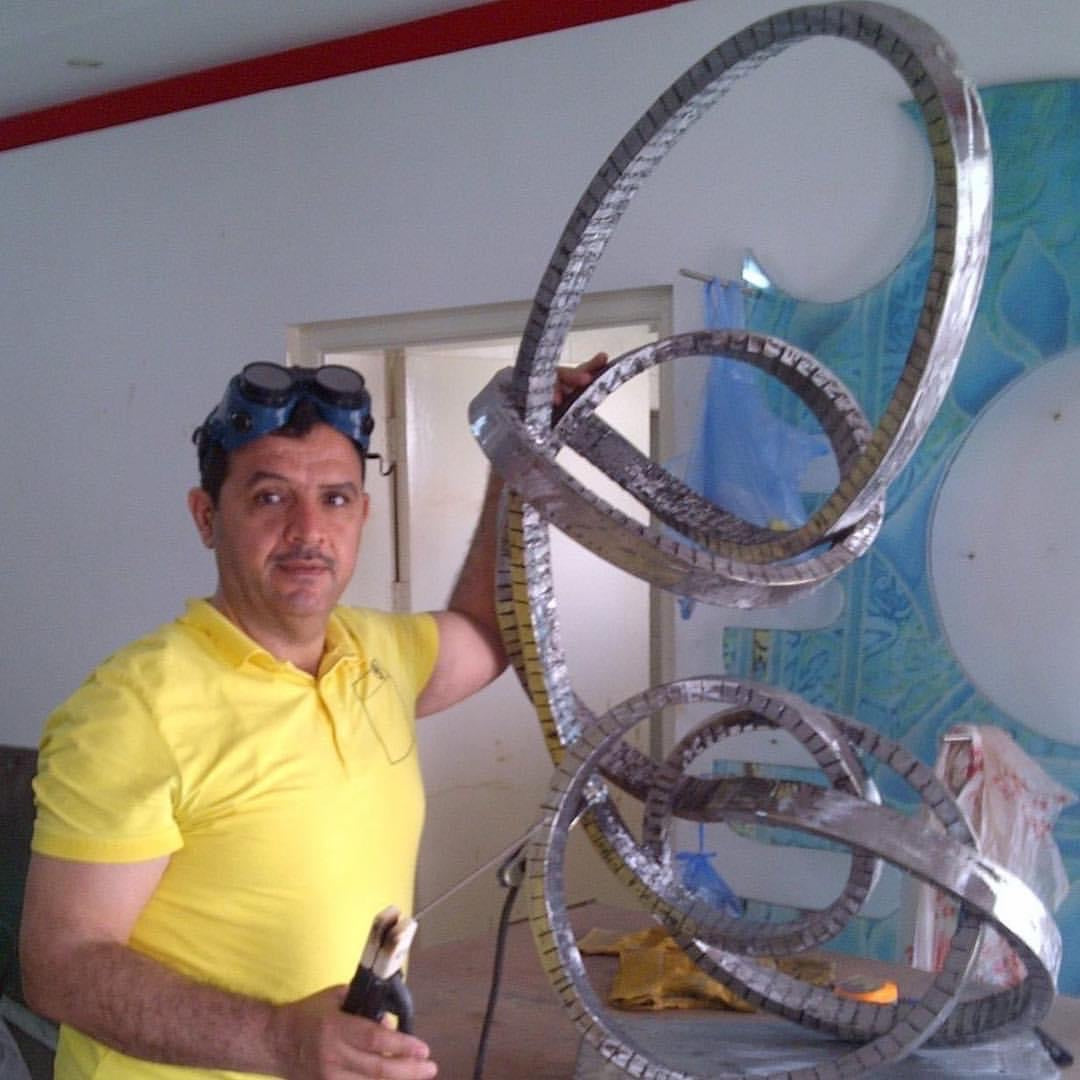 Steel Sculptures — Arabic Calligraphy & Horses