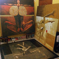 Acrylic Paintings — Dancing Figures & Arabic Calligraphy