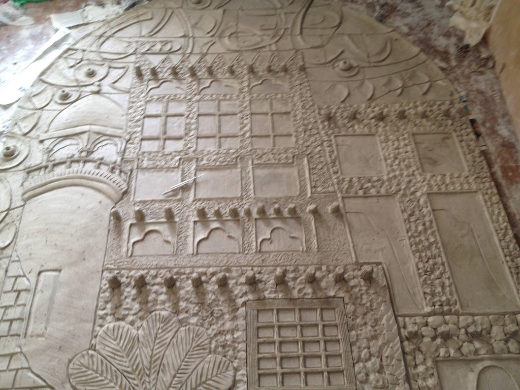 Large-Scale Ceramic Murals — Ahmed Allawi
