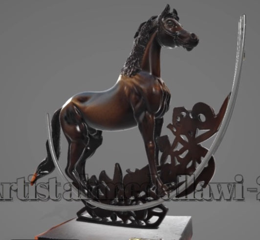 The Dancing Horse — Bronze Sculpture (Video)