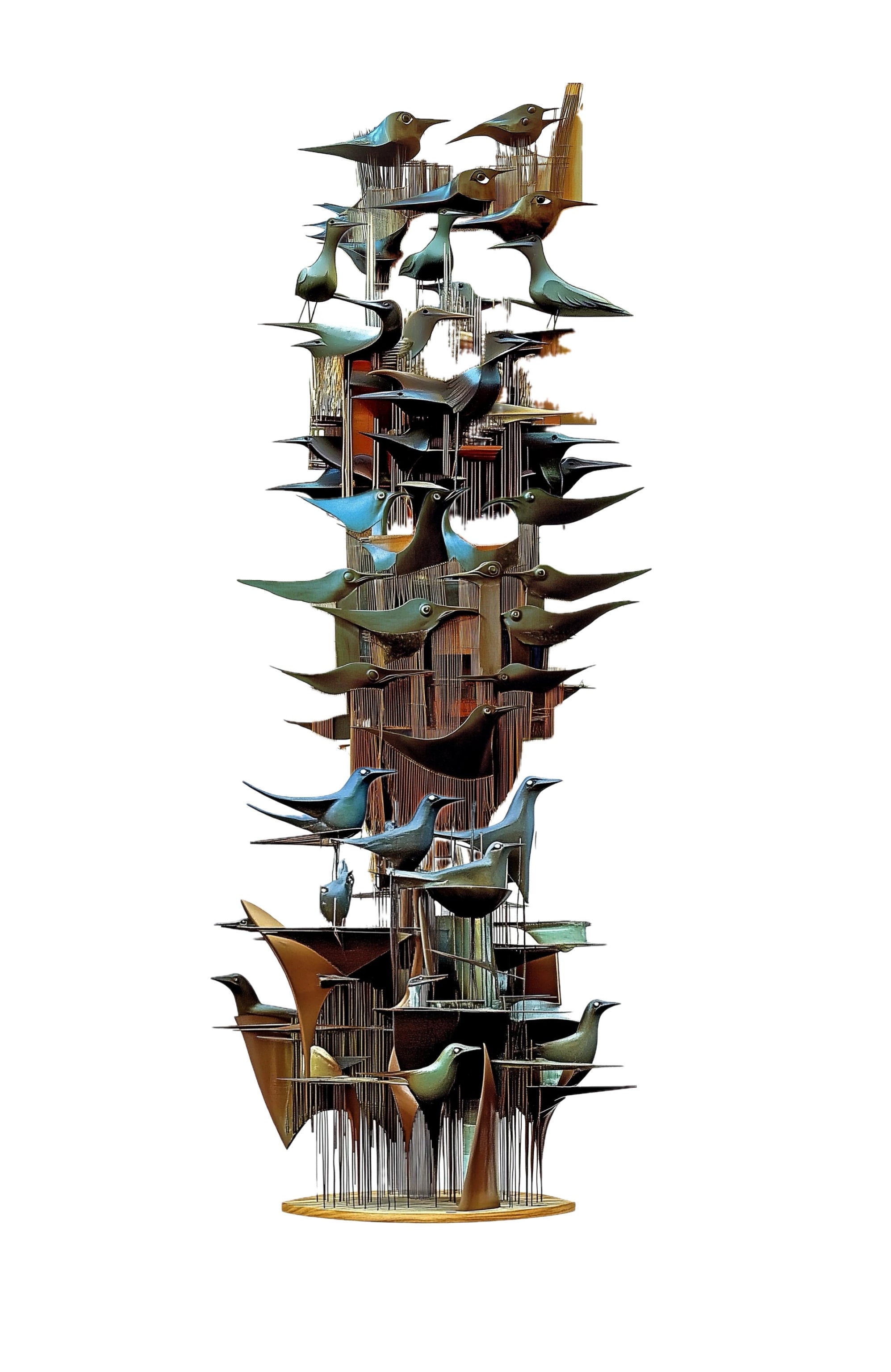 Bronze Arabian horse and figurative sculpture by Ahmed Allawi - Just Art Gallery Doha Qatar