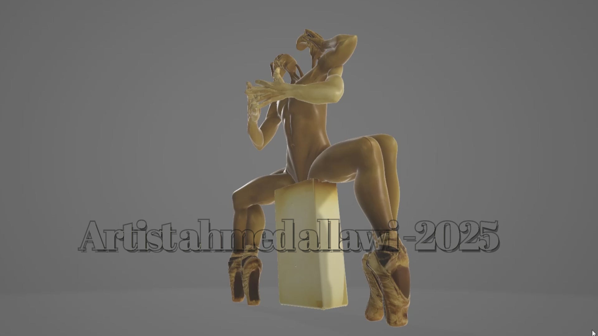 Love is One Body — Figurative Sculpture by Ahmed Allawi